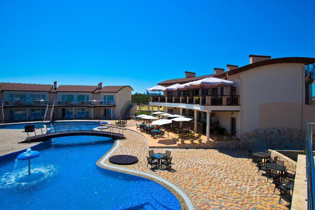 Elizium Park Hotel Koblevo Bagian luar foto